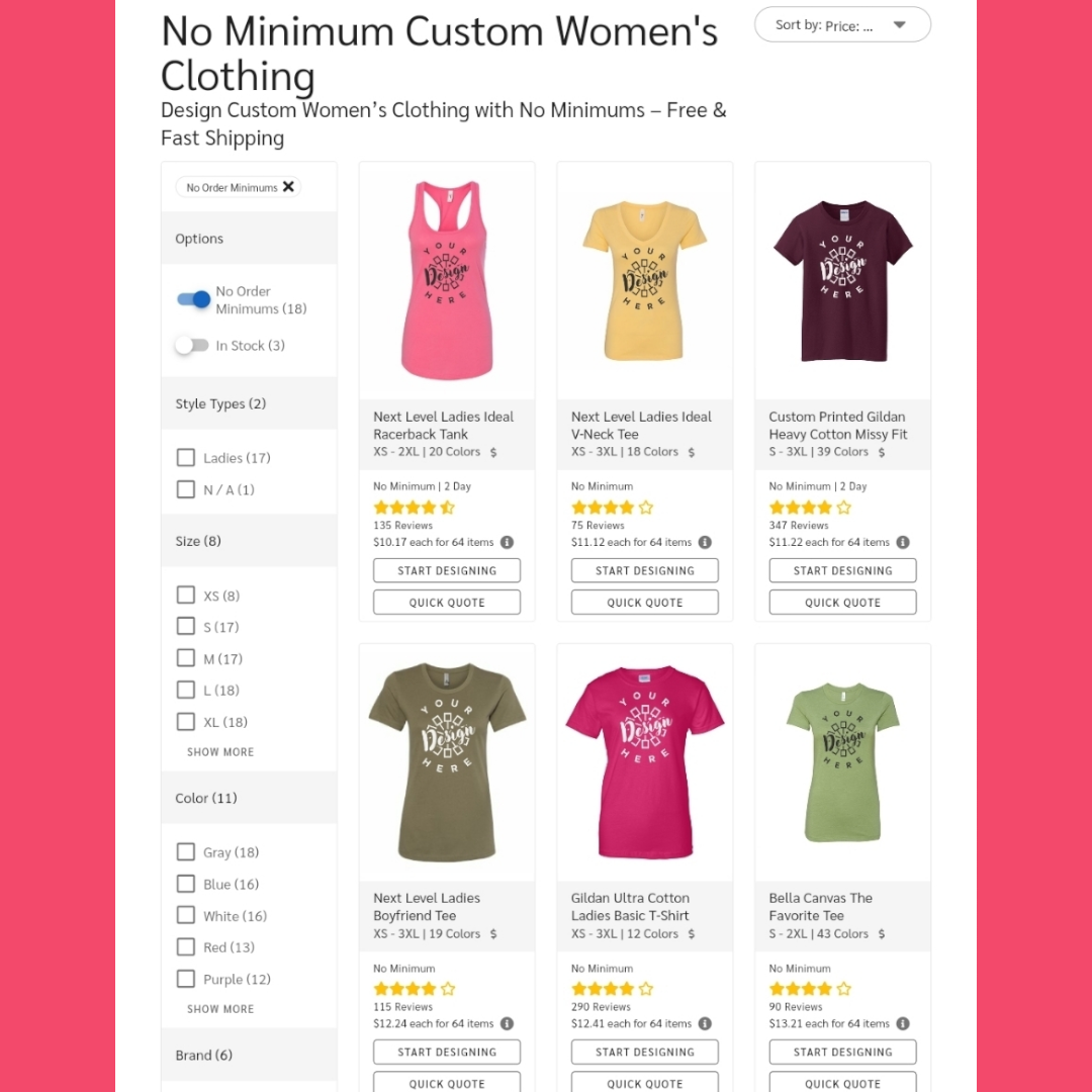 Customizable Tanks and Tees as Low as $10.17 with FREE SHIPPING!